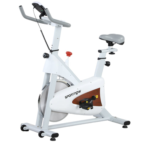 Rootz Home Bike - Exercise Bike - Stationary Bike - Adjustable Seat & Resistance - 98cm x 45cm x 117cm
