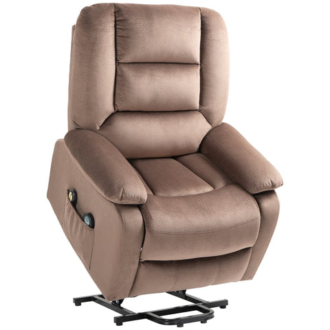 Rootz Electric TV Chair - Recliner Chair - Massage Recliner - Thick Padding - 135° Adjustable Backrest - Footrest - 90W x 93D x 110H cm.
