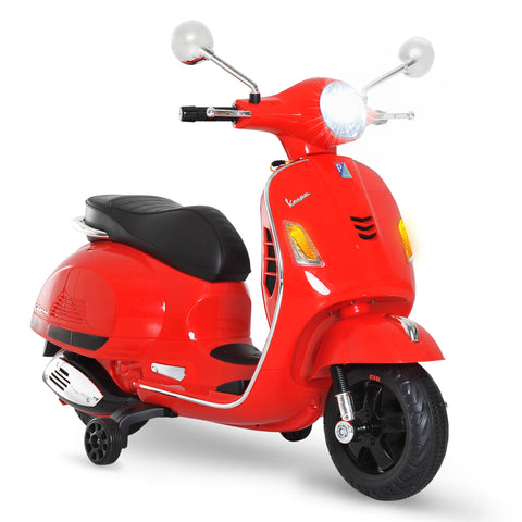 Rootz Elektro Children's Vespa Scooter - Kids Ride-On - Electric Scooter - Safe 3 km/h Speed - 50.5cm x 102cm x 75.5cm