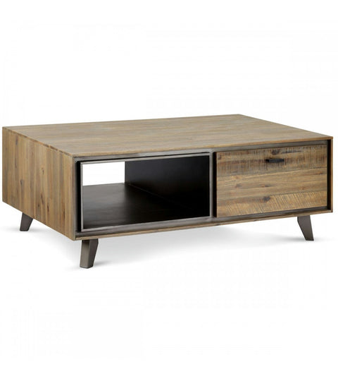 Rootz Coffee Table - Stylish Center Table - Elegant Living Room Furniture - Durable, Spacious, Easy Maintenance - 120cm x 75cm x 45cm