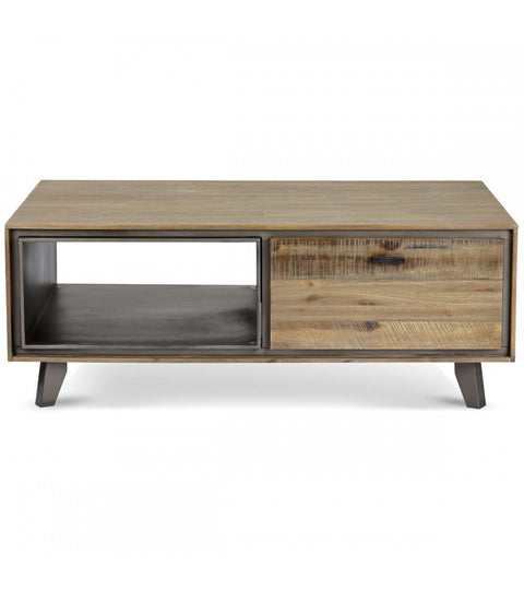Rootz Coffee Table - Stylish Center Table - Elegant Living Room Furniture - Durable, Spacious, Easy Maintenance - 120cm x 75cm x 45cm