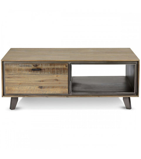 Rootz Coffee Table - Stylish Center Table - Elegant Living Room Furniture - Durable, Spacious, Easy Maintenance - 120cm x 75cm x 45cm