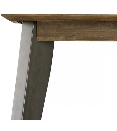 Rootz Coffee Table - Modern Coffee Table - Stylish Living Room Furniture - Durable Solid Acacia Wood - Elegant Gray Finish - Easy Maintenance - 140cm x 80cm x 52cm