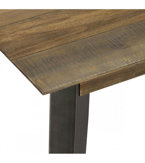 Rootz Coffee Table - Modern Coffee Table - Stylish Living Room Furniture - Durable Solid Acacia Wood - Elegant Gray Finish - Easy Maintenance - 140cm x 80cm x 52cm