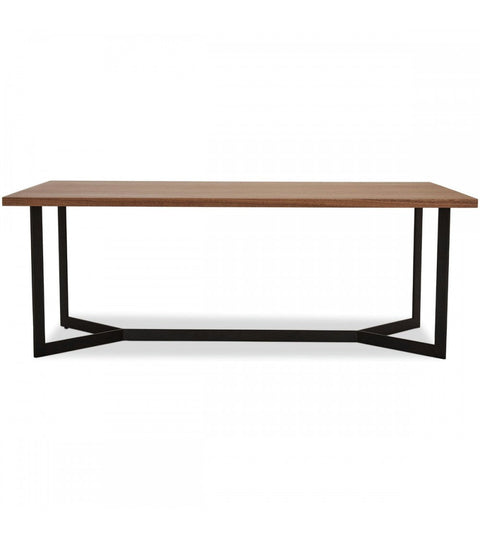 Rootz Coffee Table - Modern Centerpiece - Living Room Table - American Walnut Veneer - Sturdy, Durable, Easy Maintenance - 140cm x 80cm x 52cm