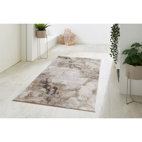 Rootz Short-Pile Woven Carpet - Rug - Floor Mat - Elegant Design - Soft & Cozy - 150cm x 80cm x 0.9cm
