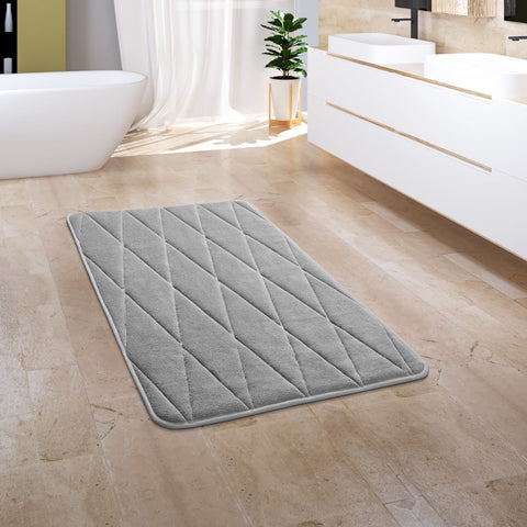 Memory Foam Bath Mats – Soft, Durable, and Stylish Embossed Patterns