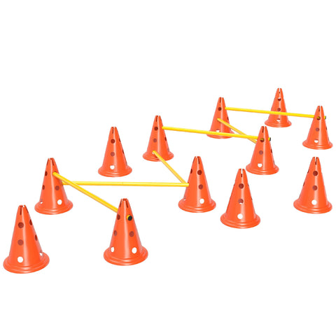 Rootz Agility Set Dogs - Dog Training Equipment - Canine Fitness Gear - Enhances Concentration - 80cm x 22.5cm x 30cm