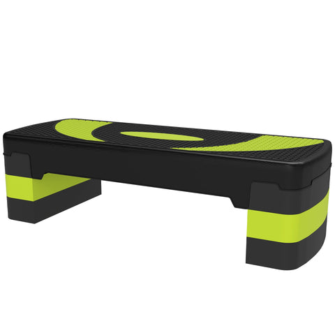 Rootz Aerobic Stepper - Fitness Step - Cardio Step - Shock-Damping - 80 x 31 x 10-20cm Adjustable - Holds 150kg