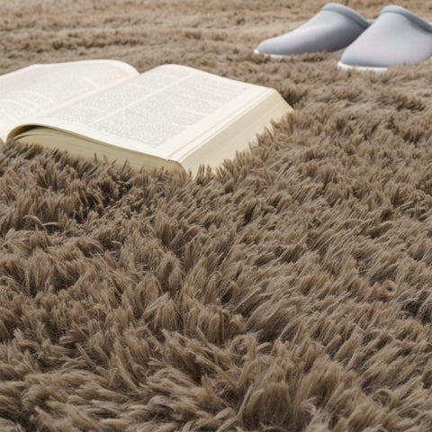 High-Pile Shaggy Rug - Ultra Soft Comfort - Durable & Easy Care - Polyester