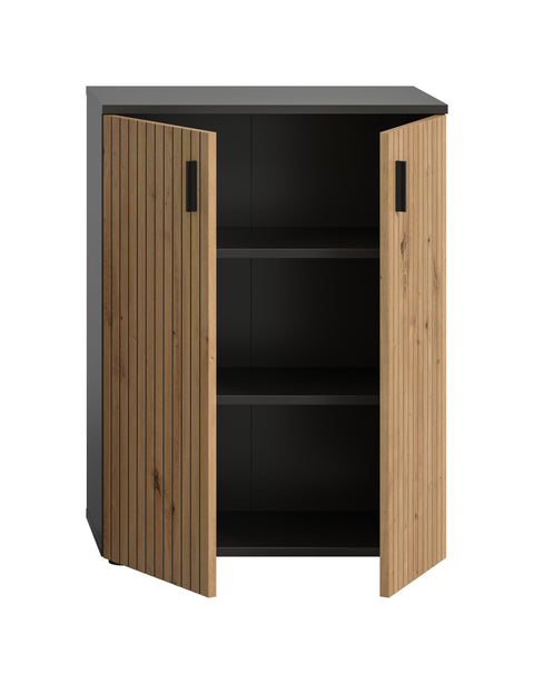 Rootz Bathroom Cabinet - Bathroom Storage - Compact Bathroom Unit - Ample Storage - 60x81x30cm