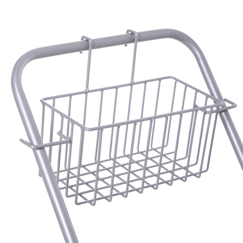 Rootz Cleaning Car - Mop Cart - Utility Trolley - 25L Capacity - Effortless Mobility - 72 x 49.5 x 95 cm