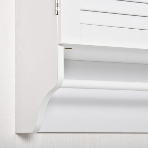 Rootz Bathroom Wall Cabinet - Wall Storage - Hanging Organizer - Elegant Design - 60L x 23W x 60H cm