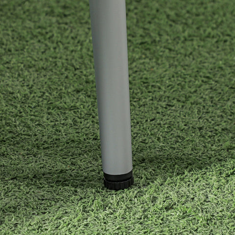 Rootz Garden Furniture Set - Patio Chairs - Outdoor Seating - Weatherproof - Comfortable Cushions - Elegant Design - 58cm x 62cm x 78cm (Chairs), Ø 48cm x 46cm (Table)