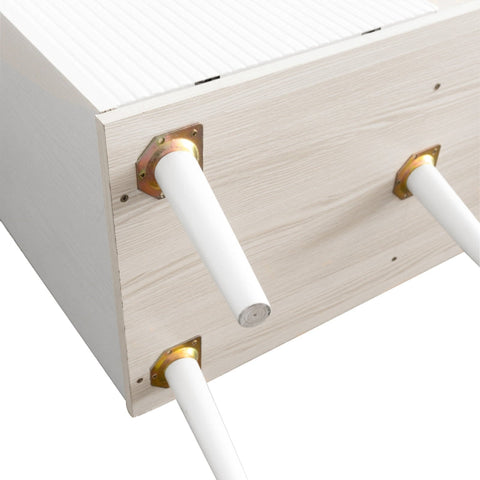 Rootz Modern Sideboard - Storage Cabinet - Elegant Buffet Table - Ample Storage - 117.5L x 40W x 80H cm