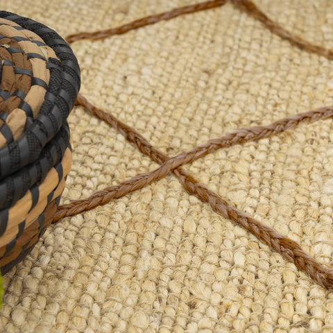 Jute Flatweave Rug – Boho Style – Durable, Cozy & Easy to Clean – Modern Patterns