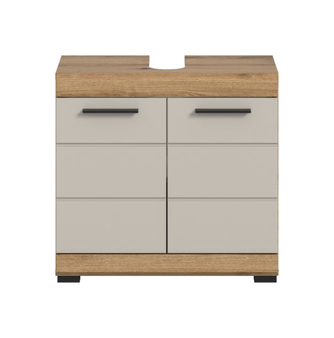 Rootz Vanity Unit - Bathroom Storage Cabinet - Bathroom Furniture - Durable & Elegant - 60cm x 56cm x 34cm
