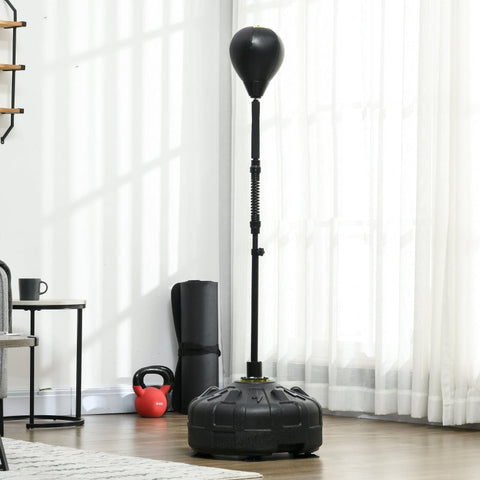 Rootz Boxing Frame - Punching Ball Stand - Height Adjustable - Dynamic Reflex Training - 48L x 48W x 145-180H cm