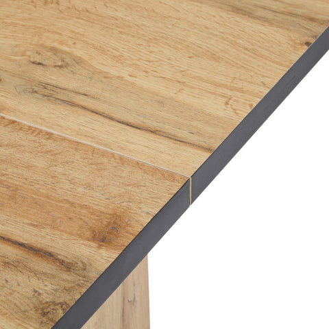 Rootz Modern Kitchen Dining Table - Bistro Table - Dining Room Table - Durable Frame - 138.5cm x 80cm x 75cm