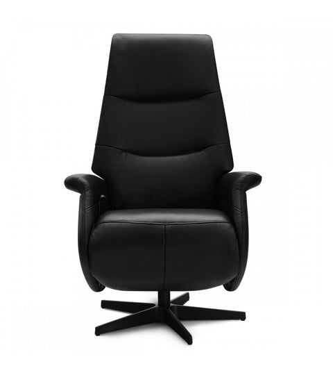 Rootz Armchair - Leather Recliner - Swivel Chair - Adjustable Comfort - Ergonomic Support - Durable Design - 79cm x 90cm x 114cm