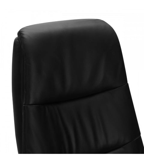 Rootz Armchair - Leather Recliner - Swivel Chair - Adjustable Comfort - Ergonomic Support - Durable Design - 79cm x 90cm x 114cm