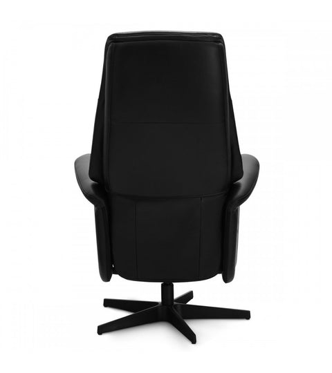 Rootz Armchair - Leather Recliner - Swivel Chair - Adjustable Comfort - Ergonomic Support - Durable Design - 79cm x 90cm x 114cm