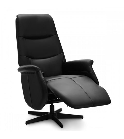 Rootz Armchair - Leather Recliner - Swivel Chair - Adjustable Comfort - Ergonomic Support - Durable Design - 79cm x 90cm x 114cm