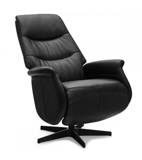 Rootz Armchair - Leather Recliner - Swivel Chair - Adjustable Comfort - Ergonomic Support - Durable Design - 79cm x 90cm x 114cm
