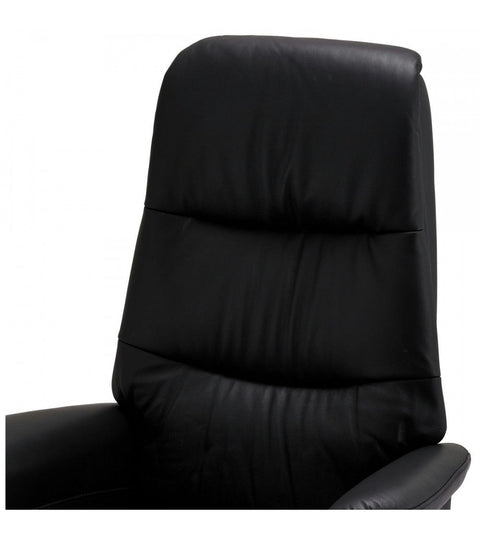 Rootz Armchair - Recliner, Swivel Chair - Leather and PVC - Comfortable, Durable, Adjustable - 90cm x 79cm x 114cm