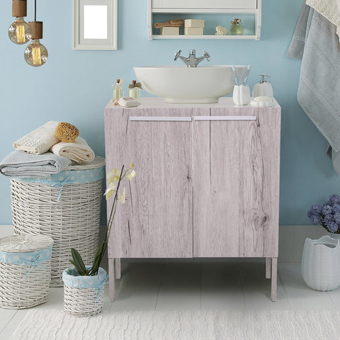 Rootz Bathroom Vanities Unit - Closet - MDF Storage - Extra Elegance - 60b x 30t x 70H cm