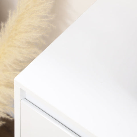 Rootz Modern Dressoir - Schoenenkast - TV-standaard - Verstelbare Planken - Kabelbeheer - Soft-Close Mechanisme - 120L x 35B x 85H cm - Spaanplaat