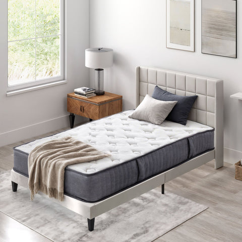 Rootz Mattress - Ergonomic Bed - Sleep Comfort - Pocket Springs - Removable & Washable Cover - 200cm x 90cm x 25.8cm