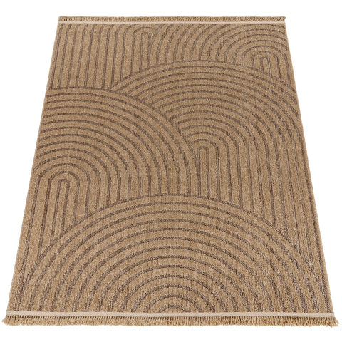 Durable Indoor Outdoor Rug – Soft Short Pile – Modern Abstract Patterns – Easy Care