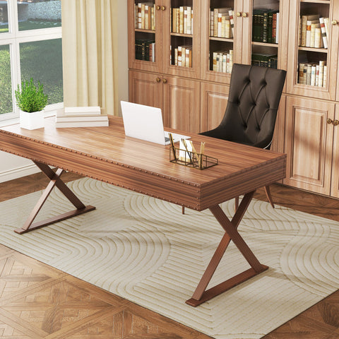 Rootz Machine-Woven Carpet - Area Rug - Slip-Resistant Mat - Luxurious Comfort - Brown - 230cm x 160cm x 1.7cm