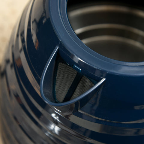 Rootz 2-in-1 Toaster and Kettle Set - Breakfast Combo - Blue Kitchen Appliances - 7 Browning Levels - 24.1cm x 19.5cm x 23.2cm