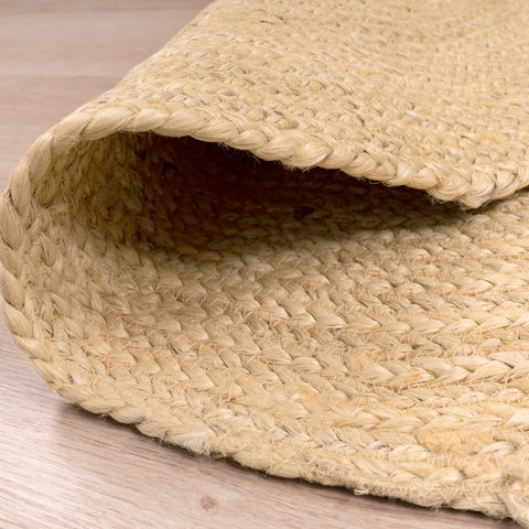 Jute Rug – Handmade, Durable, Trendy – Natural Fiber, Stylish Design