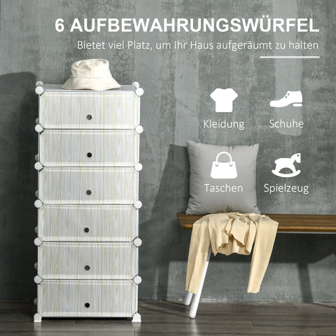 Rootz Modular Shoe Shelf System - Shoe Storage - Stackable Organizer - Accommodates 12 Pairs - 49cm x 36.5cm x 108cm