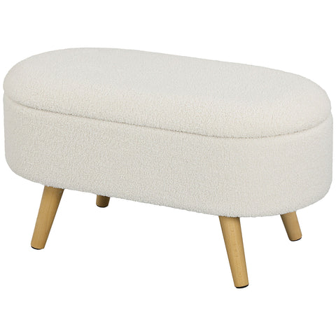 Rootz Bench with Storage - Seat - Ottoman - Modern Design - 82cm x 41cm x 45cm