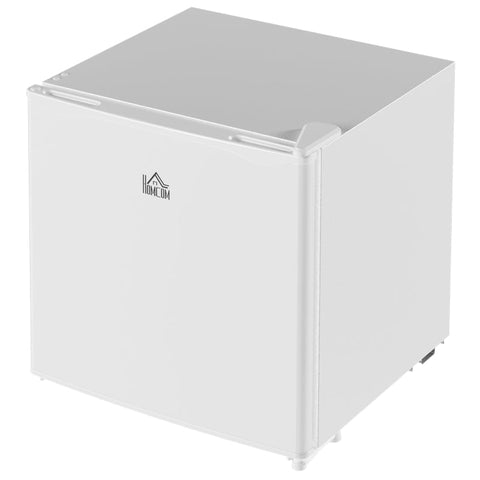 Rootz Mini Fridge Refrigerator - Freezer Compartment - 41.5 Liter Refrigerator - 4.5 Liter Freezer Compartment - White - 48 x 44 x 49cm