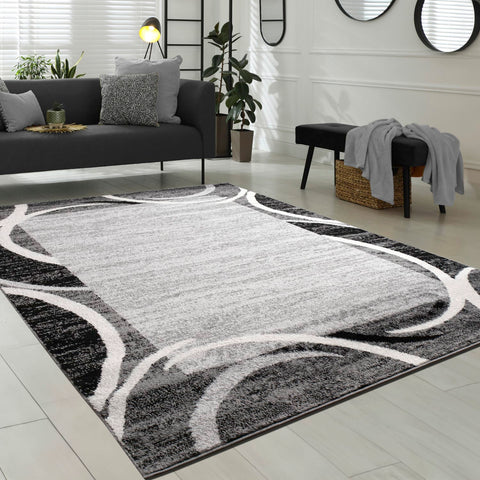 Modern Oriental Rug – Soft Touch – Durable Polypropylene – Moroccan Pattern