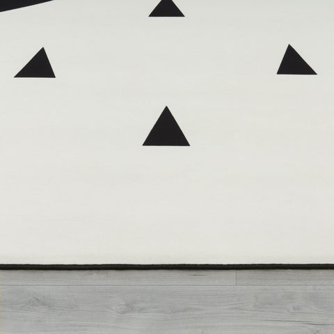 Kids Motivational Quote Rug – Soft, Washable, Durable – Playroom & Nursery Decor