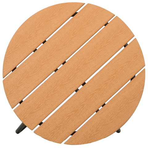 Rootz 3-Piece Garden Furniture Set - Rattan Patio Set - Outdoor Lounge - Comfortable Cushions - Armchair: 61x64x64cm - Coffee Table: Ø49.5x50cm