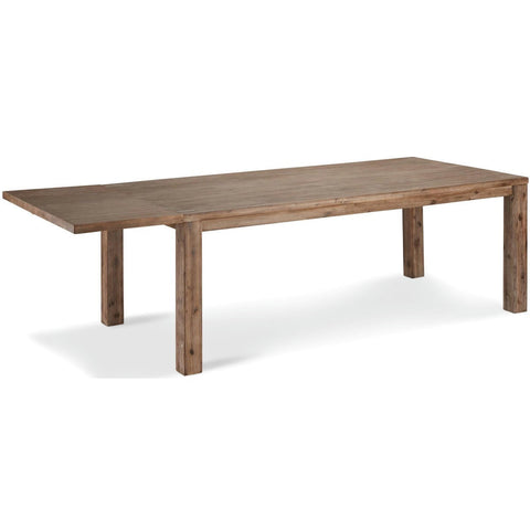 Rootz Expandable Dining Table - Extendable Table - Solid Acacia Wood - Elegant Finish - Durable Construction - Classic Style - 180cm x 90cm x 75cm