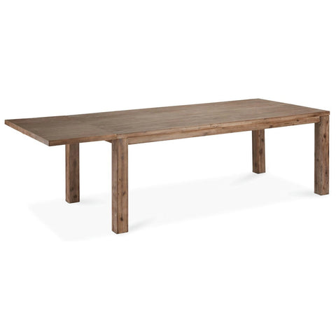 Rootz Dining Table - Expandable Table - Extendable Table - Solid Acacia Wood - Elegant & Versatile - Durable Construction - 200cm x 100cm x 75cm