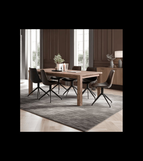 Rootz Dining Table - Expandable Table - Extendable Table - Solid Acacia Wood - Elegant & Versatile - Durable Construction - 200cm x 100cm x 75cm