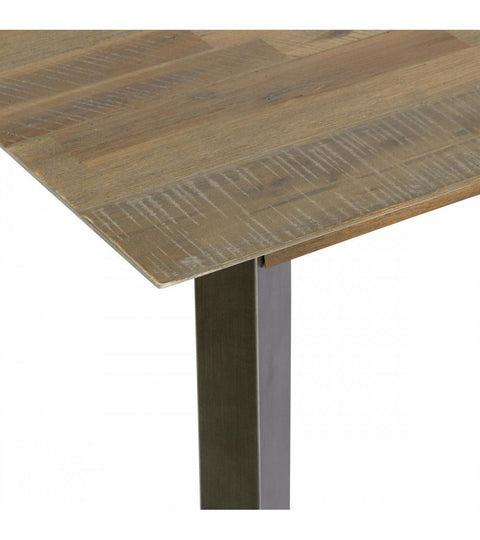 Rootz Dining Table - Modern Table - Extendable Table - Solid Acacia Wood - Durable & Spacious - Contemporary Design - 200cm x 100cm x 75cm