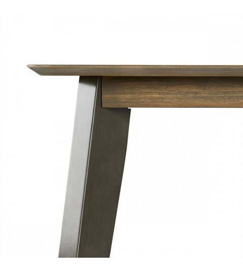 Rootz Dining Table - Modern Table - Extendable Table - Solid Acacia Wood - Durable & Spacious - Contemporary Design - 200cm x 100cm x 75cm