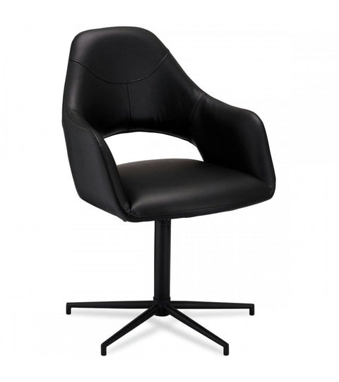 Rootz Dining Chair - Swivel Chair - Modern Dining Seat - Exceptional Comfort - Durable & Stylish - Easy Maintenance - 59cm x 64cm x 89cm