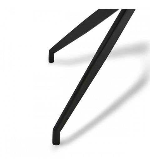 Rootz Dining Chair Set - Armchair - Swivel Chair - Stylish, Comfortable, Durable - 59cm x 57cm x 85cm - Metal and Faux Leather