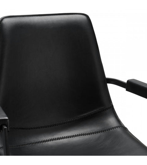 Rootz Dining Chair - Armchair - Swivel Chair - Comfortable, Versatile, Durable - Faux Leather - 59cm x 57cm x 85cm